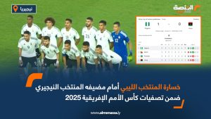 خسارة المنتخب الليبي أمام نيجيريا ضمن تصفيات كأس الأمم الإفريقية 2025