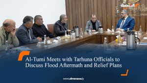 Al-Tumi Meets with Tarhuna Officials to Discuss Flood Aftermath and Relief Plans