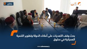 بحث وقف التعديات على أملاك الدولة وتطوير التنمية العمرانية في سلوق