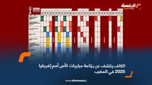 الكاف يكشف عن رزنامة مباريات كأس أمم إفريقيا 2025 في المغرب