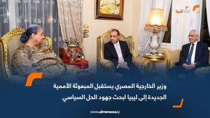وزير الخارجية المصري يستقبل المبعوثة الأممية الجديدة إلى ليبيا لبحث جهود الحل السياسي