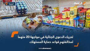 تحريك الدعوى الجنائية في مواجهة 20 متهما لمخالفتهم قواعد حماية المستهلك