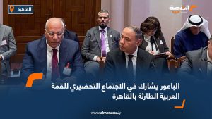 الباعور يشارك في الاجتماع التحضيري للقمة العربية الطارئة بالقاهرة
