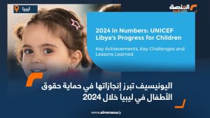 اليونيسيف تبرز إنجازاتها في حماية حقوق الأطفال في ليبيا خلال 2024