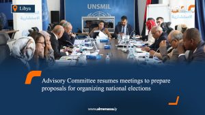 Advisory Committee resumes meetings to prepare proposals for organizing national elections