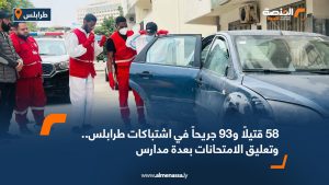 58 قتيلاً و93 جريحاً في اشتباكات طرابلس.. وتعليق الامتحانات بعدة مدارس