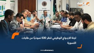 لجنة الازدواج الوظيفي تنظر 530 نموذجًا من طلبات التسوية
