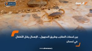 بين لسعات العقارب وطريق المجهول .. الإهمال يقتل الأطفال في تمسان