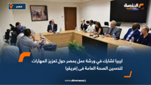 ليبيا تشارك في ورشة عمل بمصر حول تعزيز المهارات لتحسين الصحة العامة في إفريقيا