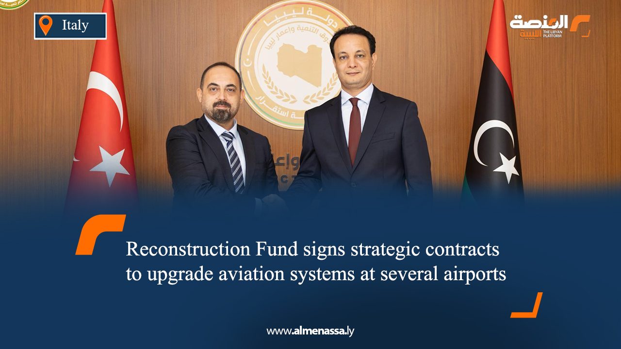 02 Reconstruction Fund signs strategic contracts to upgrade aviation systems at several airports