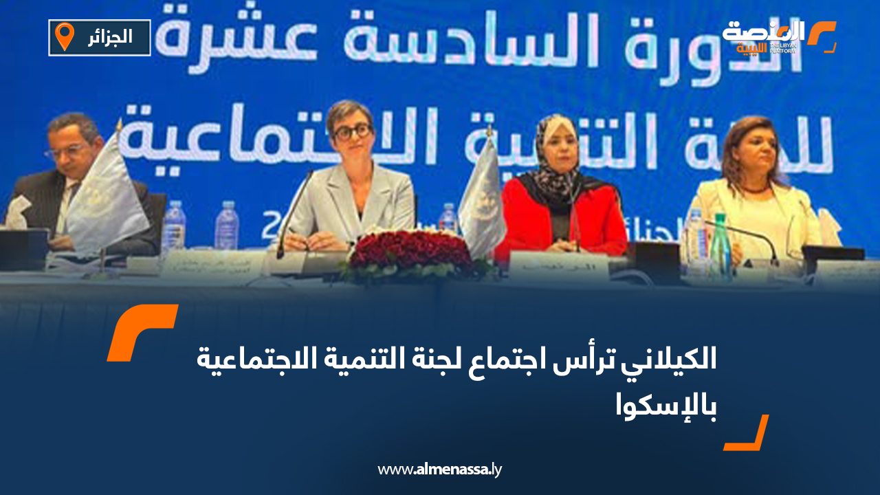 الكيلاني ترأس اجتماع لجنة التنمية الاجتماعية بالإسكوا