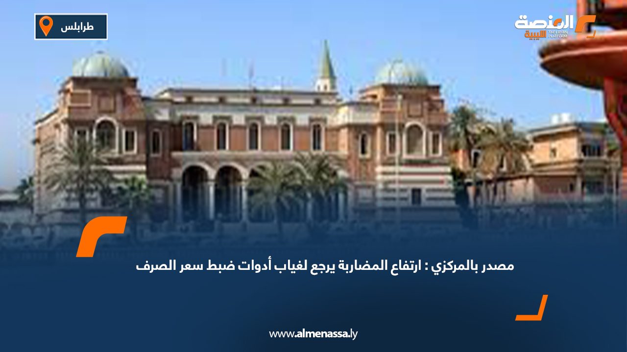 Wide Web مصدر بالمركزي: ارتفاع المضاربة يرجع لغياب أدوات ضبط سعر الصرف