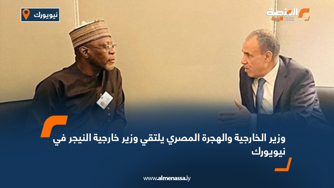 وزير الخارجية والهجرة المصري يلتقي وزير خارجية النيجر في نيويورك