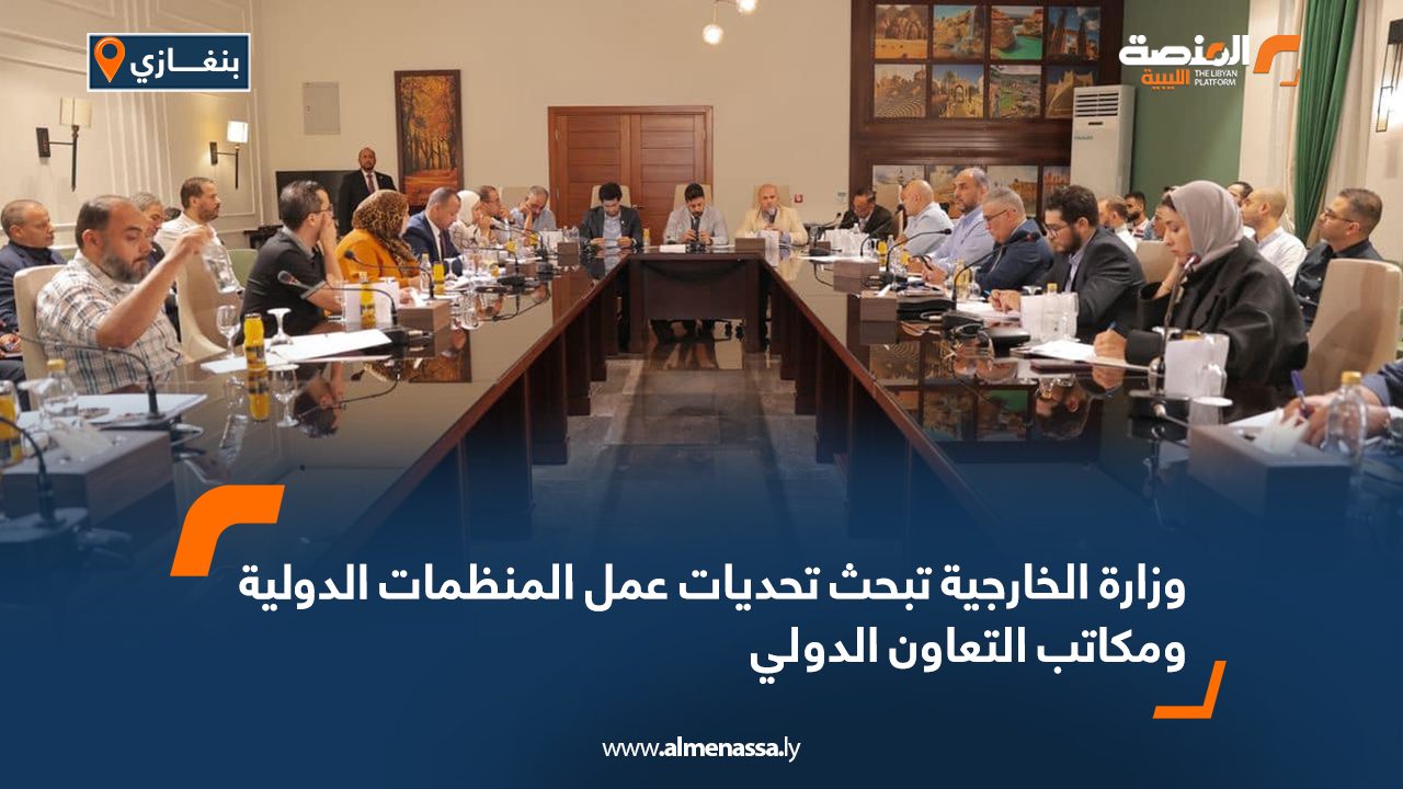 وزارة الخارجية تبحث تحديات عمل المنظمات الدولية ومكاتب التعاون الدولي