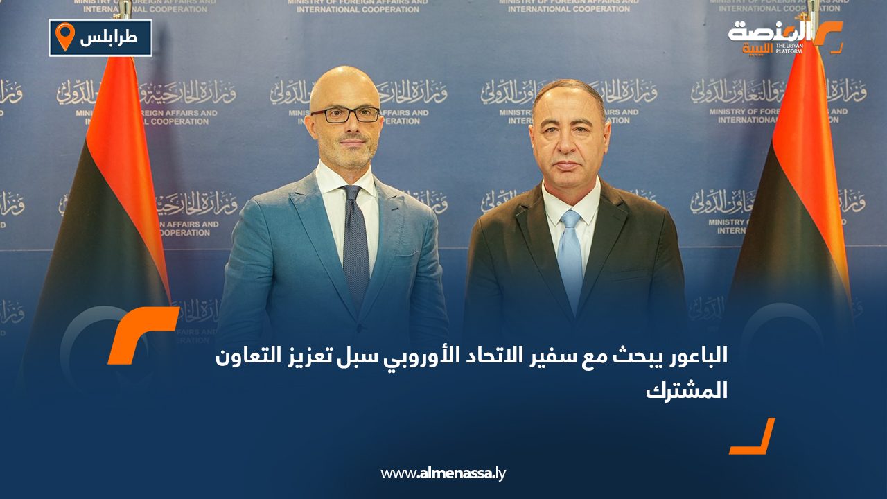 Wide Web الباعور يبحث مع سفير الاتحاد الأوروبي سبل تعزيز التعاون المشترك