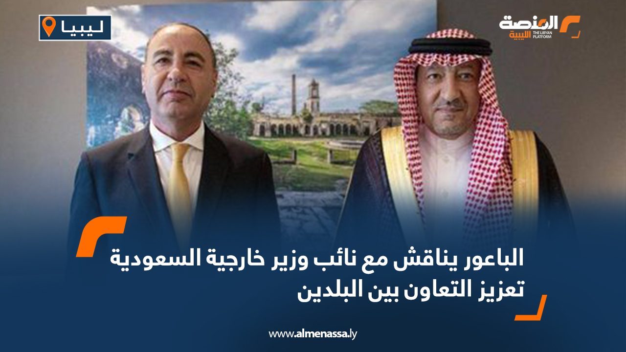 الباعور يناقش مع نائب وزير خارجية السعودية تعزيز التعاون بين البلدين
