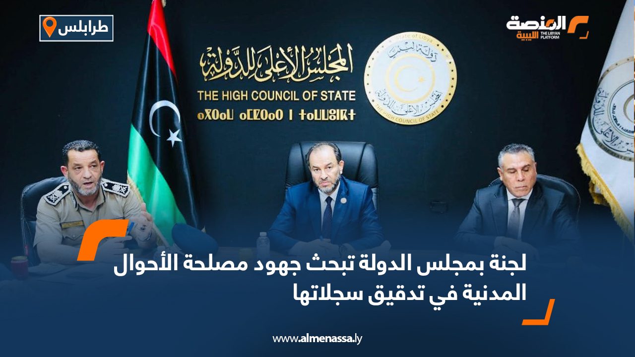 لجنة بمجلس الدولة تبحث جهود مصلحة الأحوال المدنية في تدقيق سجلاتها