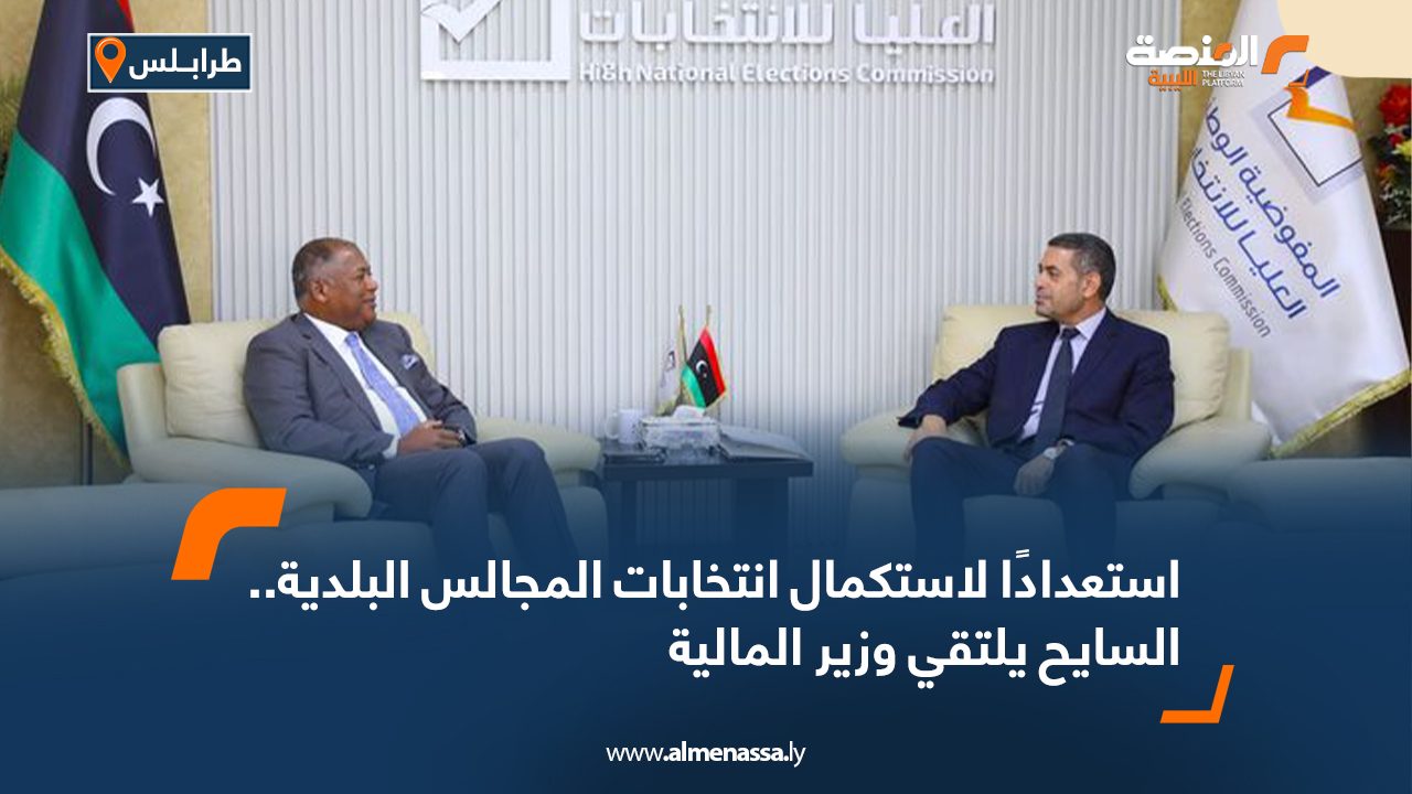 استعدادا لاستكمال انتخابات المجالس البلدية.. السايح يلتقي وزير المالية