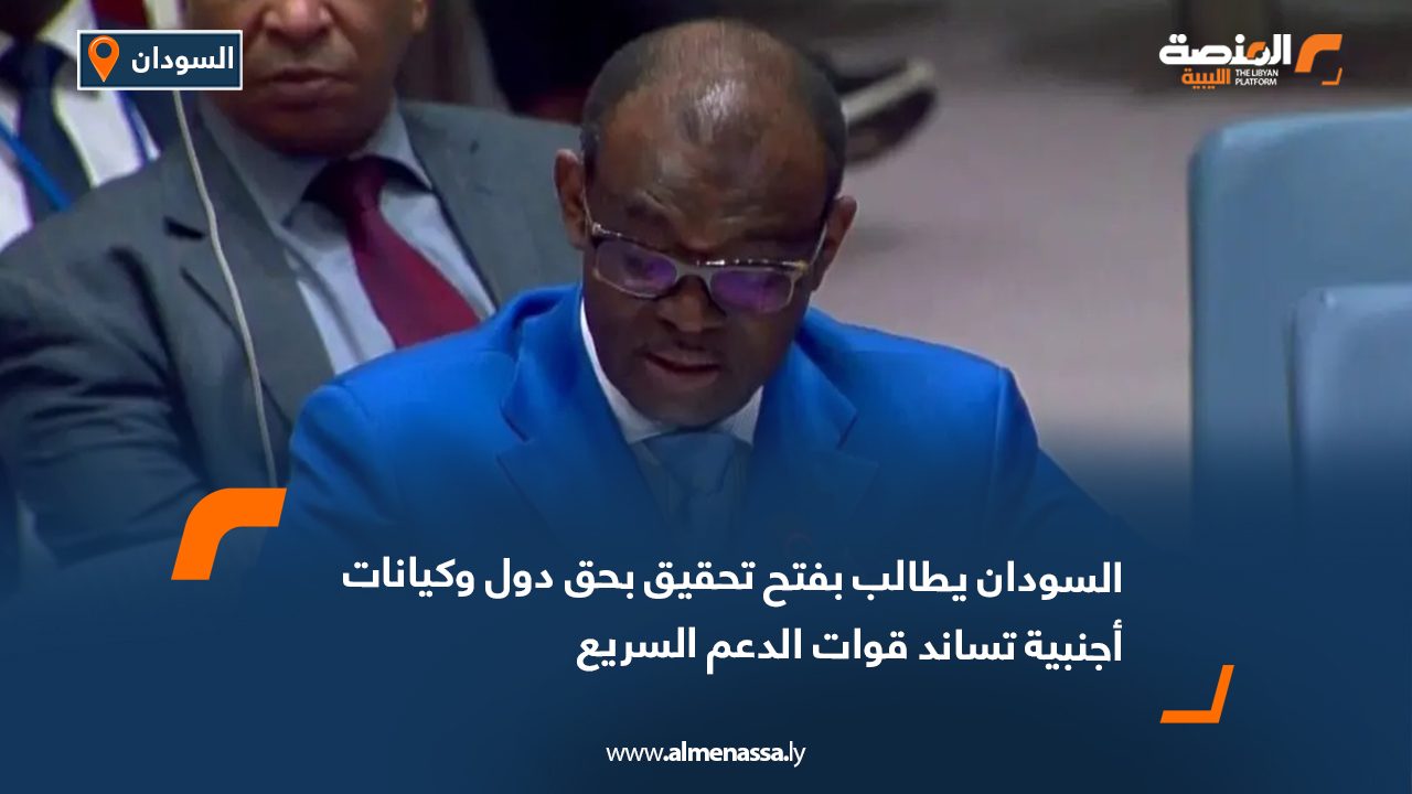 Wide Web السودان يطالب بفتح تحقيق بحق دول وكيانات أجنبية تساند قوات الدعم السريع