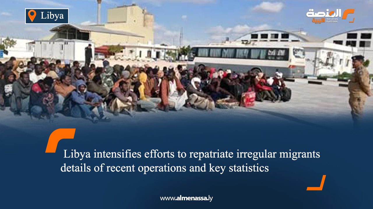 Libya intensifies efforts to repatriate irregular migrants: details of recent operations and key statistics