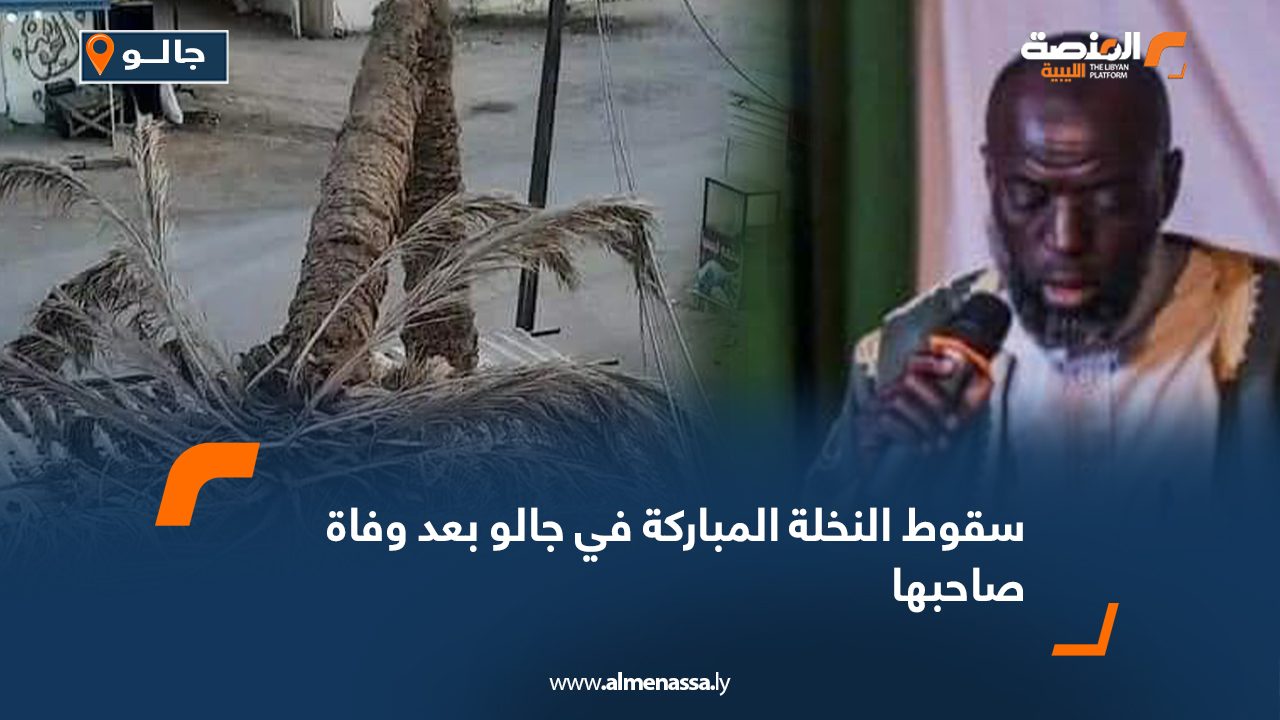 Wide Web-Recovered سقوط النخلة المباركة في جالو بعد وفاة صاحبها