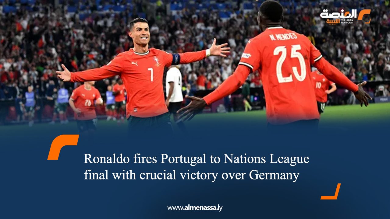 Ronaldo fires Portugal to Nations League final with crucial victory over Germany