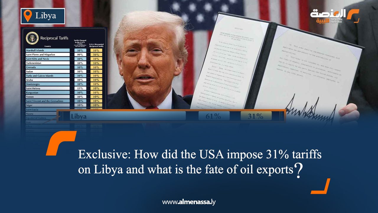 Exclusive: How did the USA impose 31% tariffs on Libya and what is the fate of oil exports?