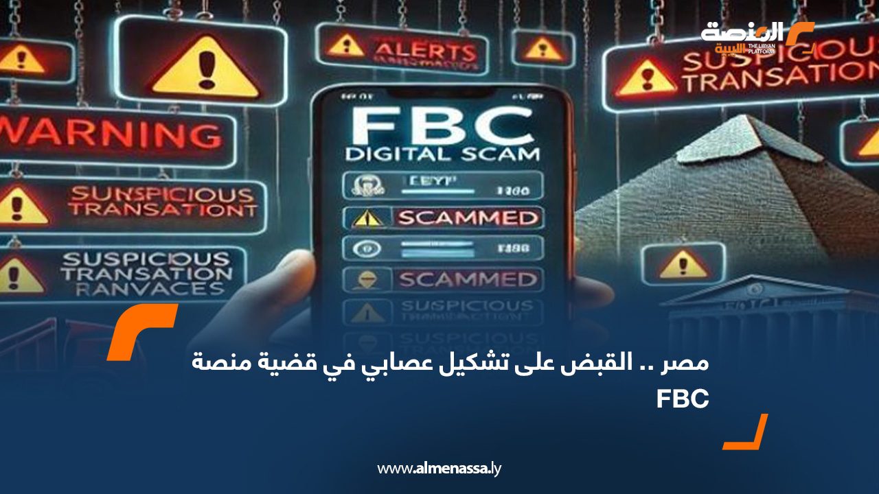 مصر ..القبض على تشكيل عصابي في قضية منصة FBC